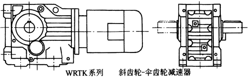 WRTK系列斜齒輪-傘齒輪減速器產品特點及性能參數