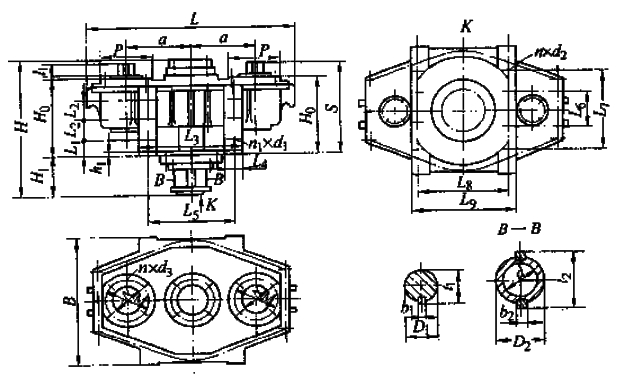ZZRHͶhpγߴ(JBT10299-2001)